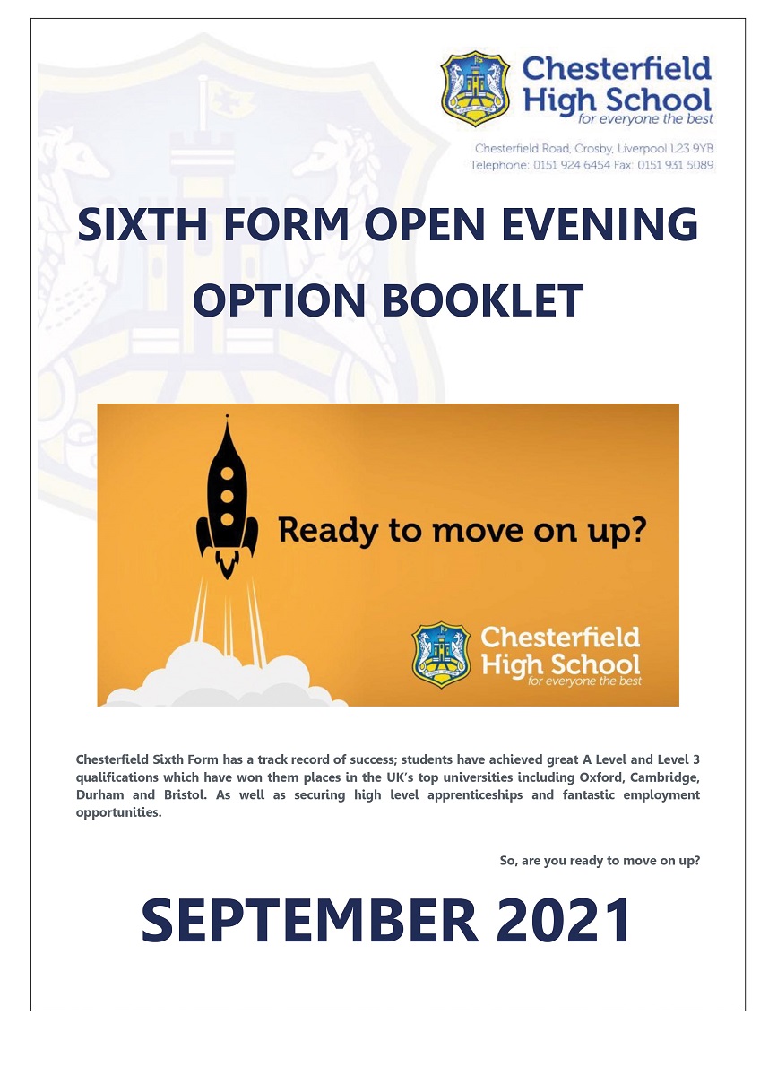 6th Form Open Evening Booklet 2020 -min